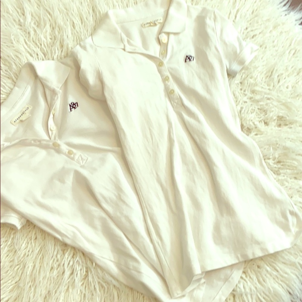 Two collared shirts